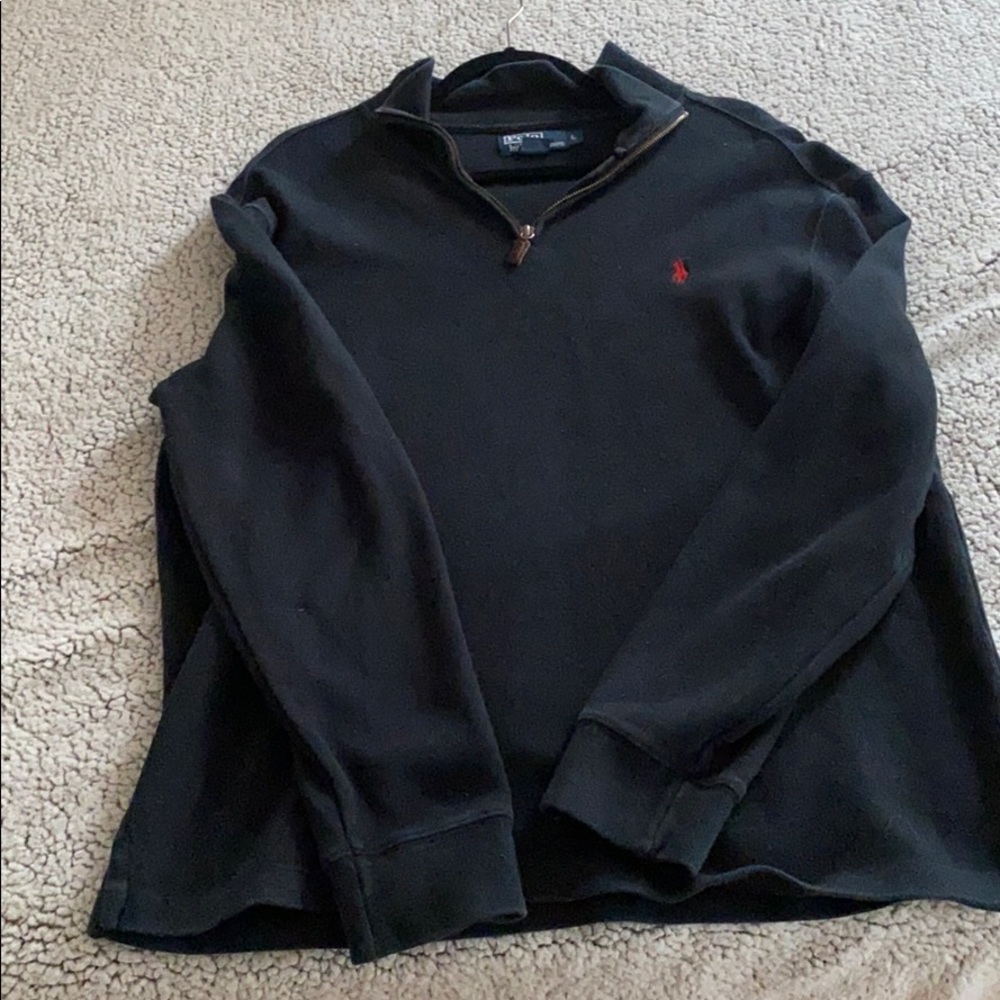 Polo sweater L